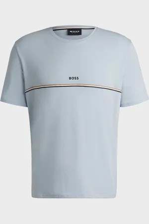 HUGO BOSS Signature Stripe Stretch Cotton T-ShirtXXL