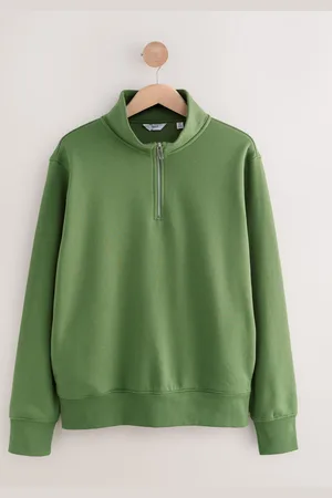 Next Jersey bomuld rig Sweatshirtmed lynlås2X-Large
