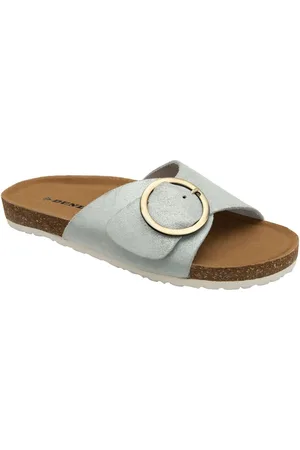 Dunlop Ladies Single Large Spænde Footbed Sandalereu37