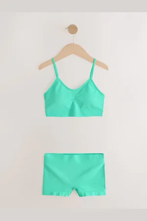 Next Seamfree Crop Tops And Shorts 2 Pack Set (7-16yrs)7-10 år