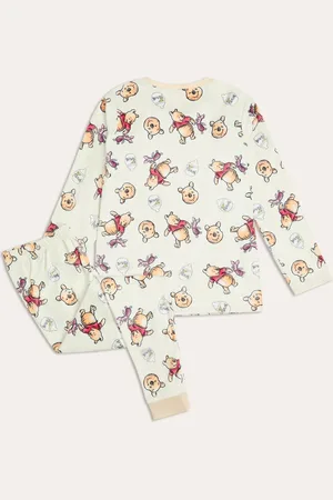 Brand Threads Disney Winnie The Pooh Ladies Divine Fleece Pyjamas SetXL
