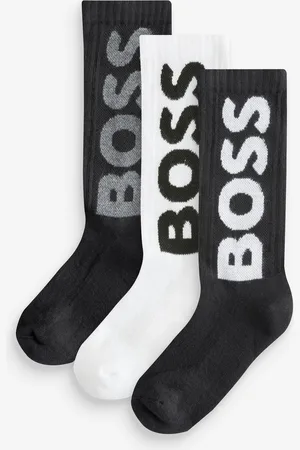 HUGO BOSS Ribbed Cotton Socks 3 PackL - XL