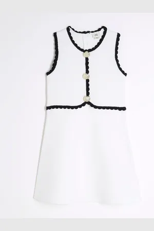 River Island Girls Shell Dress9 - 10 år (134 - 140cm)