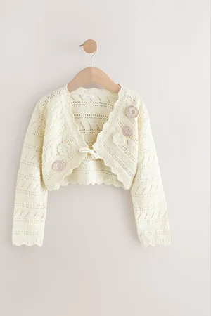 Next Hæklet Bolero 100% Cardigan (3måneder-16år)166168cm