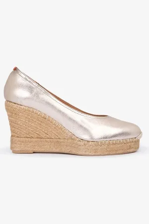 PENELOPE CHILVERS Scoop Læder Espadrille Skoeu39