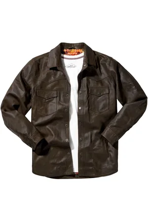 Joe Browns Vintage Western Leather Shirtmedium