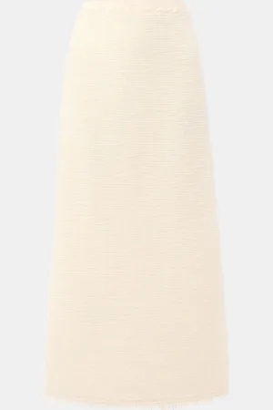 Whistles Lucie Boucle Pencil Midi Skirt42