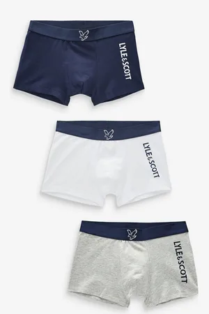 Lyle & Scott Underwear Boys Enrico Trunks 3 Pack10 - 12 år (140 - 152cm)