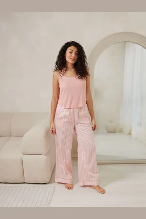 Chelsea Peers Pointelle Cami Long Pyjamas Set44