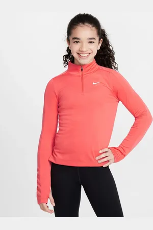 Nike Dri-FIT Langærmet Half Zip Top8 - 10 år (128 - 140cm)