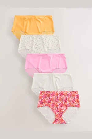 Next Ingen VPL Lace Back Briefs 5 Pakke40