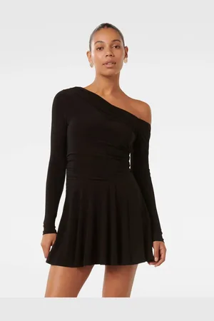 Forever New Mini Elise Jersey Twist Kjole34