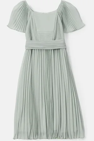 Angel & Rocket Pleated Ballerina Occasion Bow Dress9 år (134cm)
