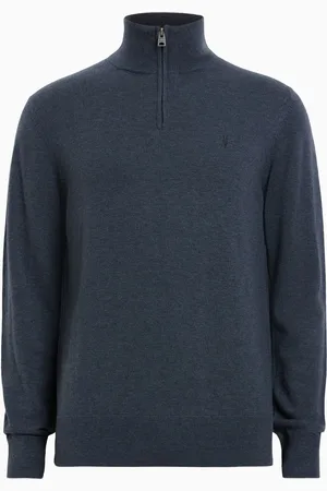 AllSaints AllSaints Kilburn Quarter Zip Funnel JumperS