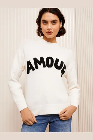 Friends Like These Slogan Amour Knit Jumper38