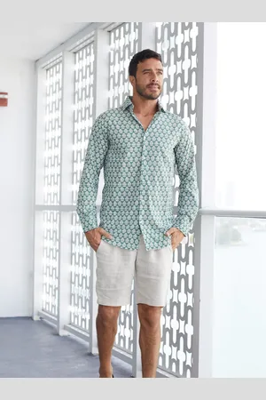 ASPIGA Mens100% Cotton Shirt2X-Large