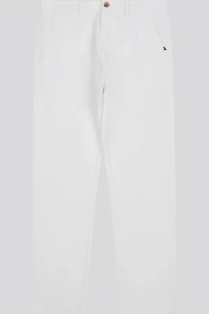 U.S. Polo Assn. U. S. Polo Assn Mens Linen Blend Chino Trousers30r