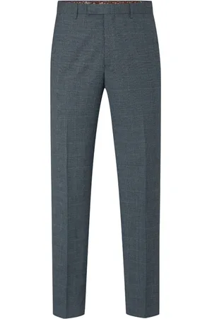 Skopes Tailored Fit Self Check Anthony Suit Trousers32l