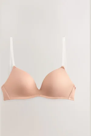 Next Clear Back Multiway Plunge Bra40 D