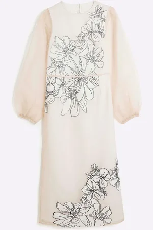 River Island Floral Print Midi Dress44