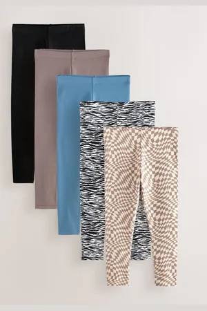 Next Leggings 5 -pakke (3-16år)128134cm