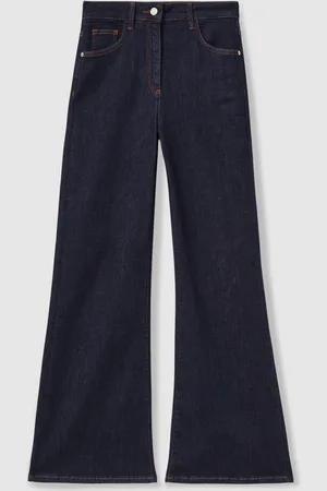Reiss Bonnie Mid-Rise Flared Jeans36 L