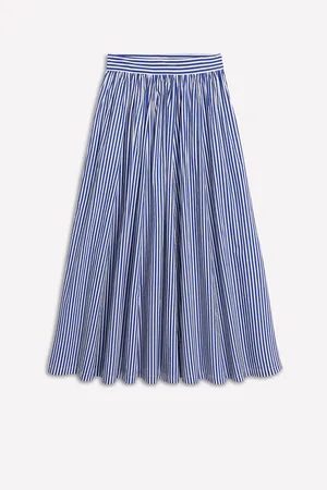Boden 100% Cotton Full Poplin Maxi Skirt42