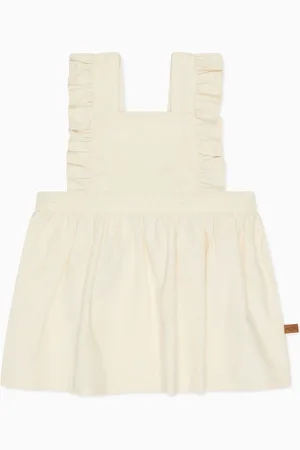Mori Cream 100% Organic Cotton Bamboo Cord Dress6268cm