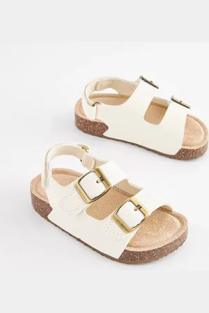 Next Corkbed sandaler med to stropper