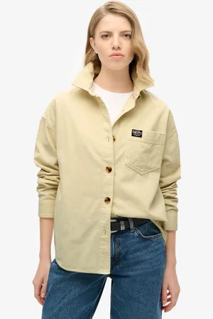 Superdry Birch Chunky Cord 100% Cotton Shacket40