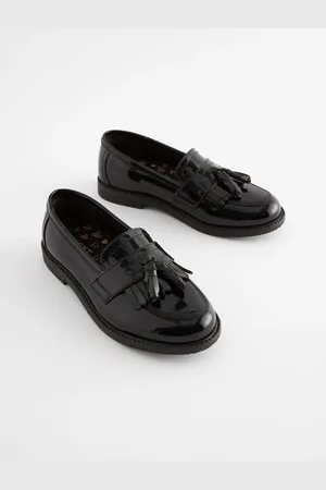 Next Leather Tassel Loafer School Shoes