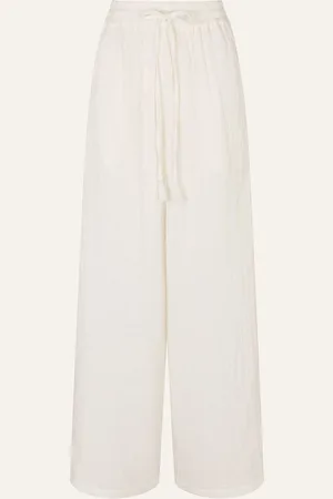 Accessorize Crinkle Beach 100% Cotton TrousersXXL
