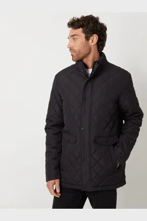 Threadbare Højhalset Diamond Vatteret jakkeM