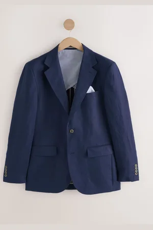 Next Slim Fit Hør Jakkesæt Jakke50 Lang (UK 40 L)