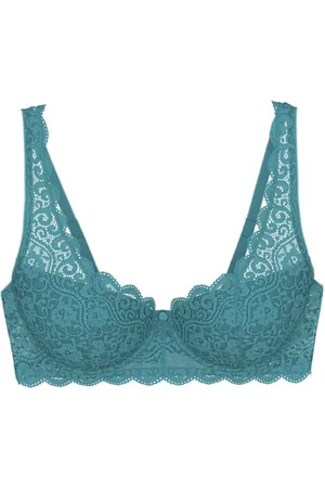 Triumph Blue Amourette Wi and Half Padded Bra38 B