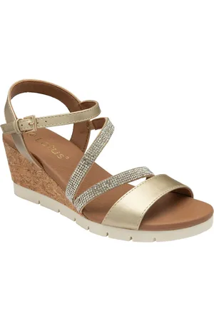 Lotus Open Toe Wedges Sandalseu38