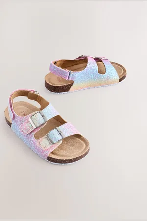 Next Corkbed Double Two Strap Sandals