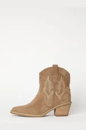 Lipsy London Pull-On Boho Ankel Pointed Western hæle Suedette Støvler8