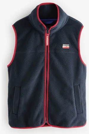Superdry Fleece 100% Cotton Gilet8 år ( 128 cm)