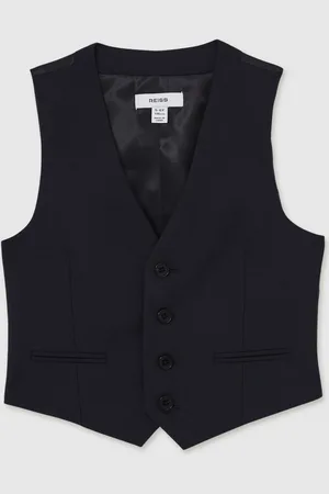 Reiss Hope Wool-Blend Single-Breasted Waistcoat158164cm