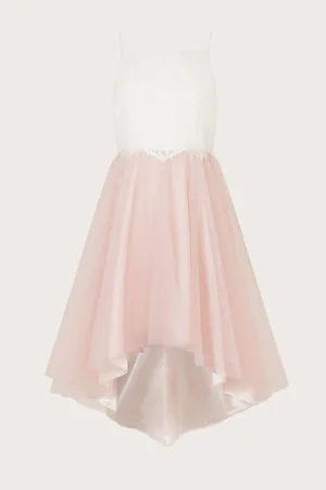 Monsoon Alianthe Sleeveless Lace High Low Dress11 år (146cm)