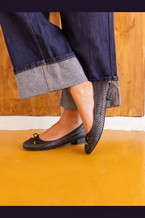 Novo Cecilia Woven Low Block Ballerinaseu41