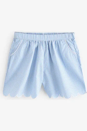 Next Pull-on Cotton Rich School Gingham Shorts (3-14yrs)9 år (134cm)