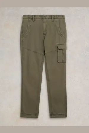 White Stuff Kegworth Cargo 100% Cotton Trousers38B x 31L (UK 38 R)