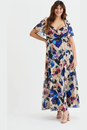 Scarlett & Jo Kemi Bolero Wrap Bodice Maxi Gown