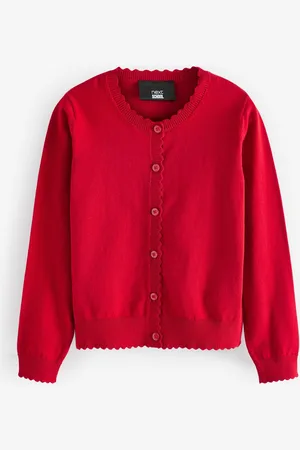 Next Cotton Rich Scalloped Edge School Cardigan (3-16yrs)13 år (158cm)