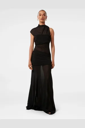 Forever New Petite Lune Layered Mesh Dress38