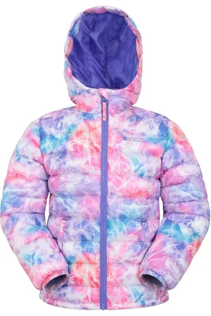 Mountain Warehouse Kids Seasons Printet Vandafvisende Polstret jakke7 - 8 år (122 - 128cm)