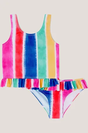 Monsoon Stripe Fill Tankini Set146152cm