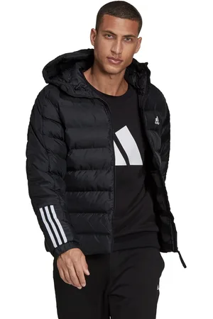 adidas Itavic 3-Stribet Midweight Hooded JakkeXS